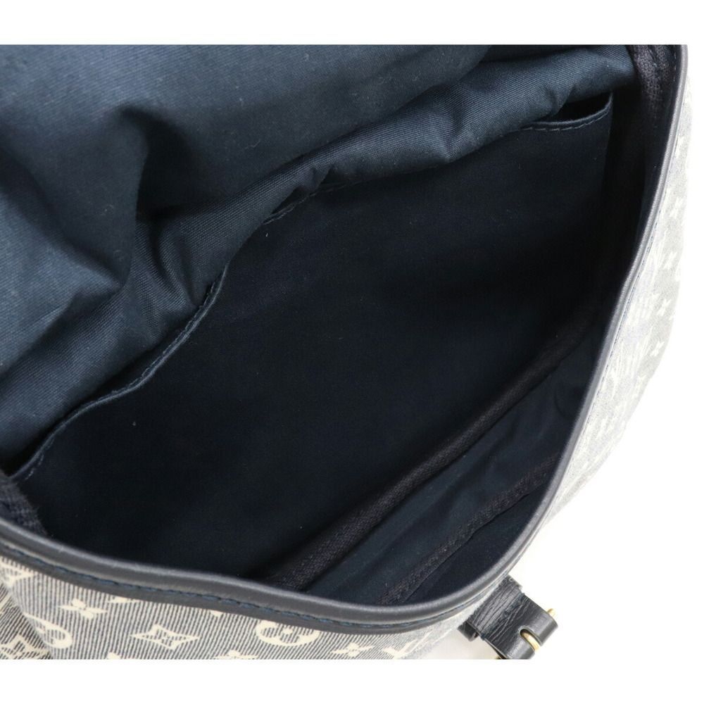 Louis Vuitton Monogram Idile Saumur PM Shoulder Bag Canvas Leather Ankle Blue - Picture 5 of 8